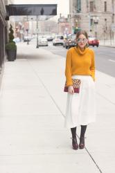 Winter White Culottes