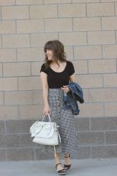 Gingham Skirt