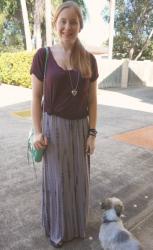 Layering a Tee Over A Maxi Dress: Autumn Style (And Brisbane Kite Festival Family Day Out Vlog)