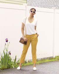 How to Wear Mustard Yellow in the Spring 