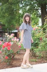 SheIn Gingham Dress