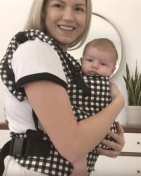 How to Put Your Newborn in a Tula Free to Grow Carrier