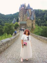 Tüllrock und Märchenschloss - bitte Lächeln OOTD + Linkup