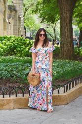 MY NEW FAVORITE FLORAL MAXI