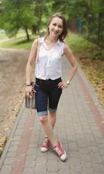 183. Casual summer set with Diesel shorts