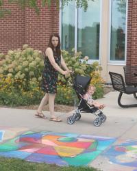 Having Fun Locally:   Chalkfest!