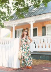 Vacation Style: Flamingo Dress