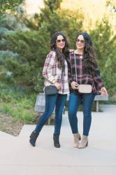 Plaid Peplum Tops + October Q&A Part 2