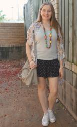 Summer Style: Shorts And Kimonos With Rebecca Minkoff MAM Bag