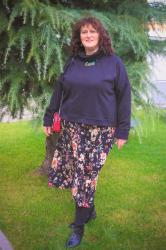 Kleid mit Pullover tragen  OOTD + Linkup