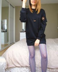 Wolford Eloise Fishnet Tights