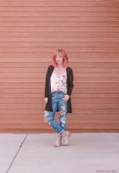 Floral Cami & Freebird Boots: To The Point