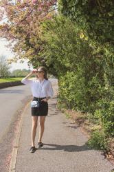 Staple Piece :: White Shirt : Paired with Denim and Espadrilles