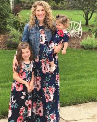 Mommy & Daughters Maxi Dresses 