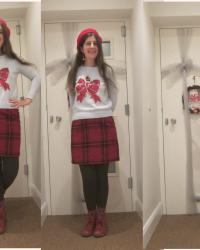 Festive outfits 1- Styling a Christmas jumper