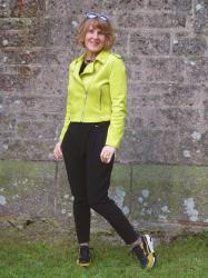 Neon yellow jacket 