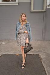 What to wear with a tiered dress 