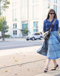 DIY: Dior inspired Tie-dye Skirt