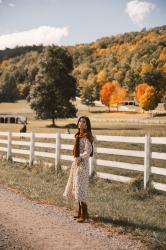 little house on the prairie: dress and boot season