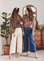 Leopard Print Casual Friday Workwear Style