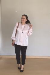 Pink blouse