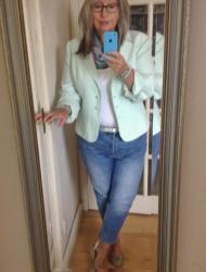 What Would Grace Wear - Blazer and Jeans 