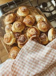 Recept på gammeldags kanel och vaniljbullar