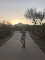 Scottsdale, AZ: Cactus Walk in the Suburbs