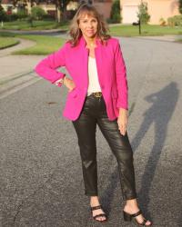 Trending: Faux Leather Pants