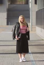 STRIPED TEE AND CULOTTES