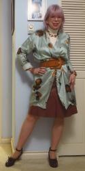 Winterized Kimono and Mismatched Copper