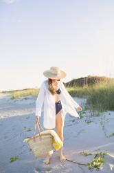 J.Crew Linen Beach Cover Up Review