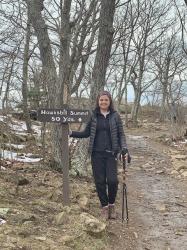 Shenandoah National Park, Day Three:  Upper Whiteoak Falls and Hawksbill 