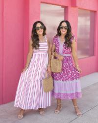 LOFT June New Arrivals | Sister Style In Pink & Prints!