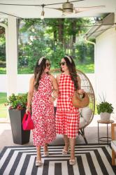 Ann Taylor New Arrivals + Promo: Red, White & Gingham!