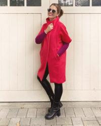 Style Me Monday: Red Statement Coat, 5 Ways