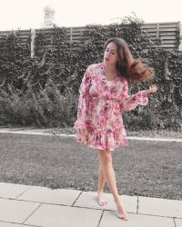 Flowered dresses also in Fall 