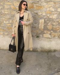 4 looks avec un trench 