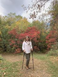 What to Wear On a Fall Hike with Ageless Style