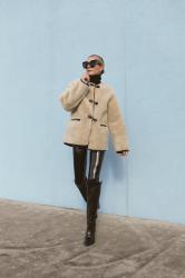 FAUX SHEARLING OUTERWEAR