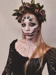 Halloween Makeup - Gueen of Spiders