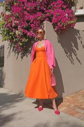 SPRING COLOR COMBINATIONS: PINK AND ORANGE