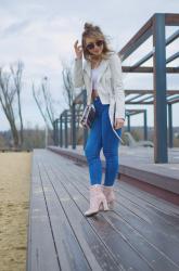 SOFT VIBES | THE CUTEST STARS BOOTS | WHITE TOP