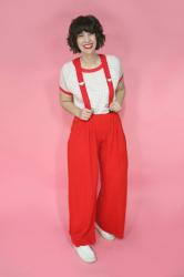 3 Stylish Ways To Wear Red Suspenders