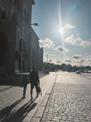 Septembersöndag: ärenden och vinden