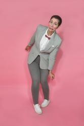 My Thrifted Pee-wee Herman Halloween Costume