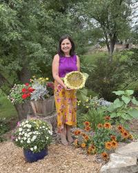 My Fall Perennial Garden and Final Fall Vegetable Harvest