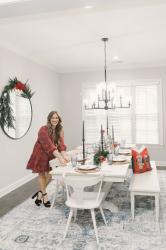 How to Create a Holiday Tablescape for Christmas