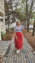 Waterfall Tulle Skirt: How Fun!