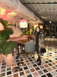 HOW I STYLED A LEOPARD FAUX FUR COAT FOR DINNER IN THE CITY